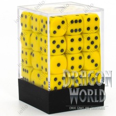 Opaque Yellow/Black - 36 D6 Set - CHX25802